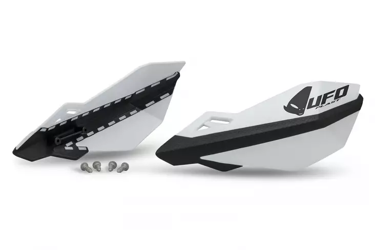 UFO Käsisuojat OEM KTM 125-450 2014- Valkoinen - Moottoripyörän käsisuojat - D396424 - 1