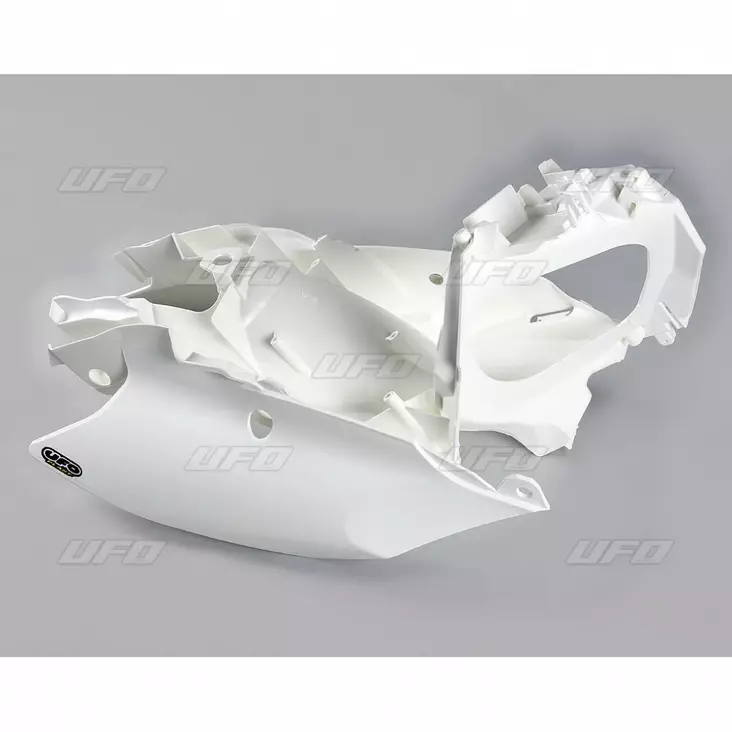UFO Sivunumerokilvet KTM125-525 SX/SXF 11-15 / EXC/F 11-16 Valkoinen 047 - Moottoripyörän sivupaneelit - D219684 - 1