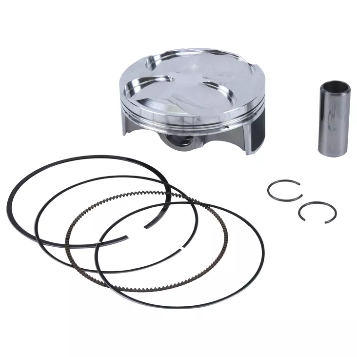 Vertex Piston kit KA KX250F Compr 14.3:1 2017-19 76.96mm - Moottoripyörän mäntäsarjat - D477804 - 1