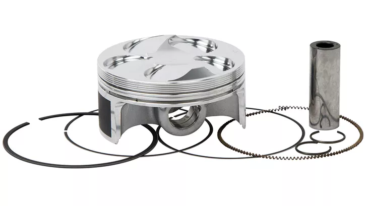 Vertex Piston kit YA YZ250F Compr 13.9:1 - 2 RINGS 2008-13 76.98mm - Moottoripyörän mäntäsarjat - D478424 - 1
