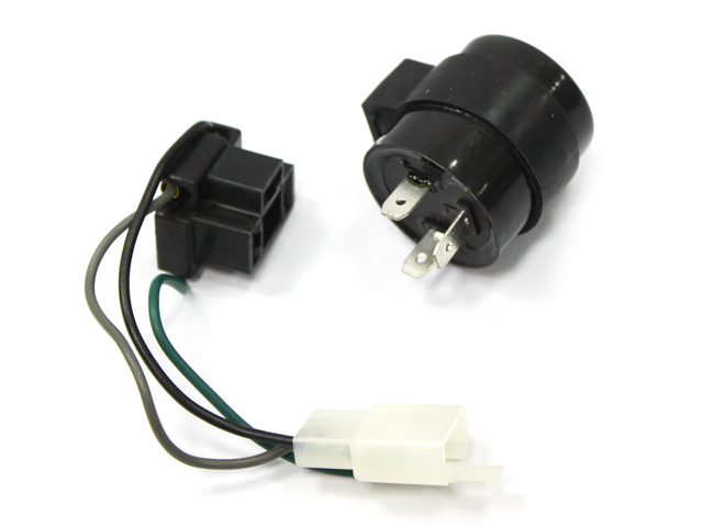 Vilkkurelee Elektroninen 2- & 3-napainen 12V (Max 4 x 21W) - Mopon Vilkut - D64854 - 1
