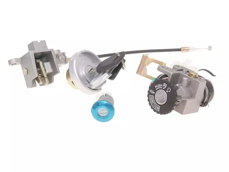 Virtalukko & Lukkosarja, Kiina-skootterit 4-T 50cc - Mopon Virtalukot/katkaisimet - D79544 - 1