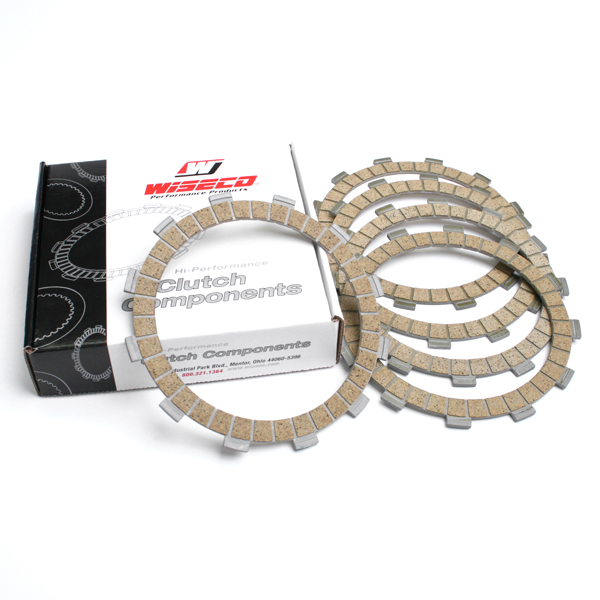 Wiseco Clutch Fiber Kit RM80 '89-01 + RM85 '02-22 (5 Fibers) - Moottoripyörän kytkinlevyt - D275284 - 1