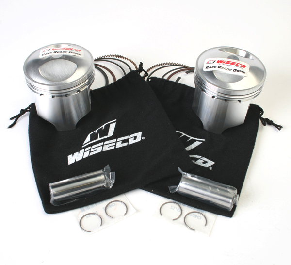 Wiseco Piston Kit Yamaha XS650 '74-81 2V Dome Big Bore (BOD) - Moottoripyörän mäntäsarjat - D273734 - 1
