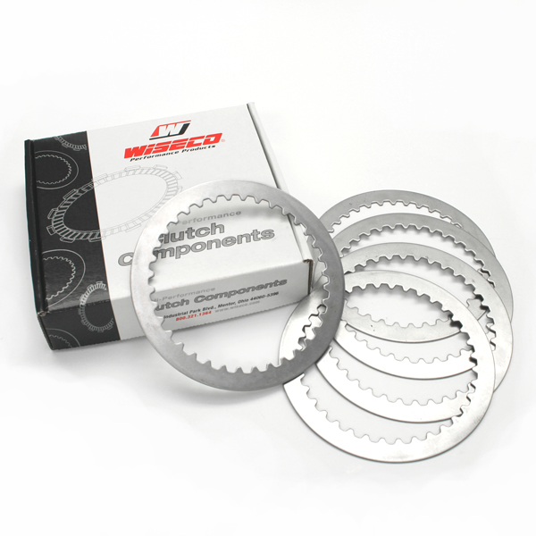 Wiseco Steel Clutch Plate Kit Honda CRF150R '07-22 - Moottoripyörän kytkinlevyt - D275364 - 1