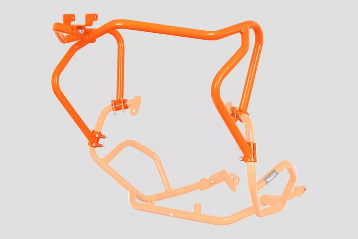 Yakk EXP Crash bar upper KTM 790/890 Adventure (19-23) orange - Moottoripyörän kaatumaraudat - D547274 - 1