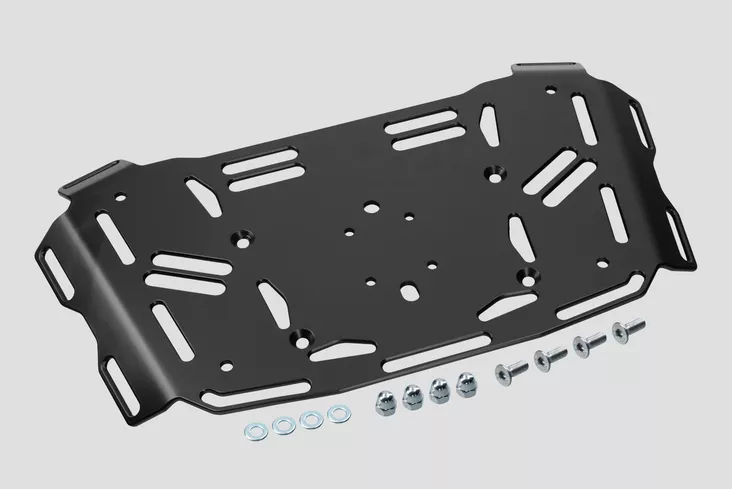 Yakk EXP Luggage plate Husqvarna 701 (16-25) / GasGas 700 (22-25) black - Moottoripyörän laukkujen kiinnityssarjat - D547314 - 1