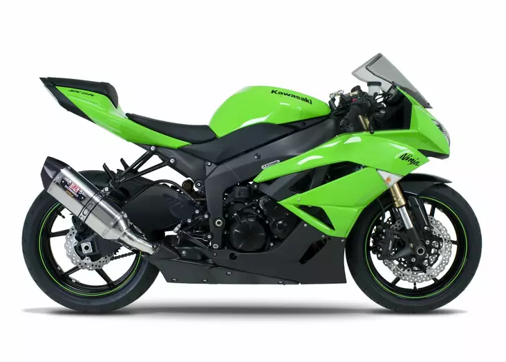 Yoshimura Slip-On Kawasaki Zx-6R 2009-12 Street R-77 So Ss-Ss-Cf - Moottoripyörän äänenvaimentimet - D334304 - 1