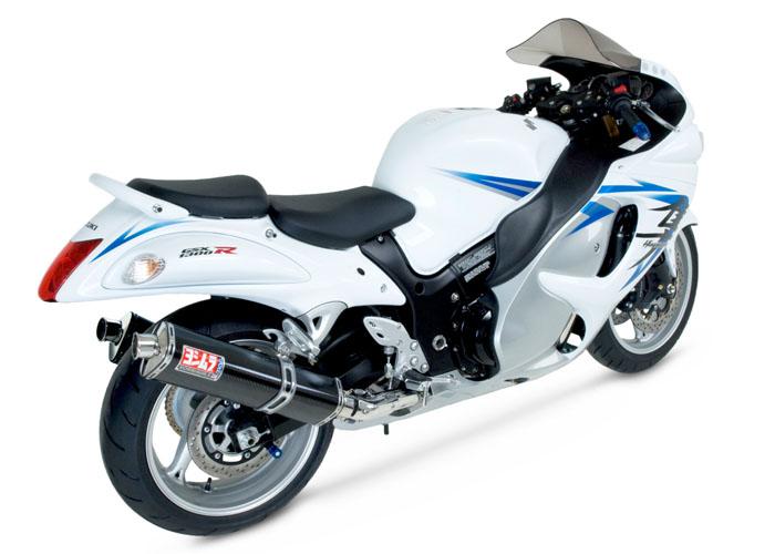 Yoshimura Slip-On Suzuki Hayabusa 2008-16 Street Trs So Ss-Cf-Ss Dual - Moottoripyörän äänenvaimentimet - D334094 - 1
