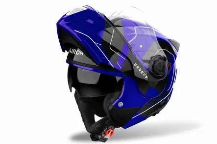 Airoh Kypärä Specktre Groove Sininen Kiiltävä - Avattavat kypärät - D506815 - 2