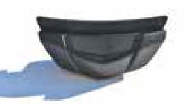 Airoh Storm/ST301 Leukasuojan ilmastointikitti musta - Muut varaosat - D265935 - 2