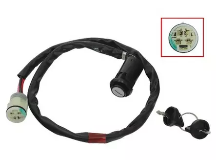 Bronco Virtalukko Honda - Mönkijän virtalukot - D440505 - 1