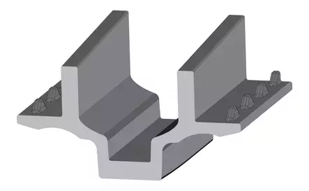 C&A PRO Sukset TMX Sininen - Moottorikelkan sukset - D500725 - 2