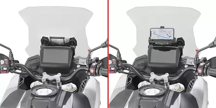 Givi Fair Upp Br. Voge Valico 525Dsx (23-24) - Moottoripyörän katteet & tuulenohjaimet - D501565 - 1