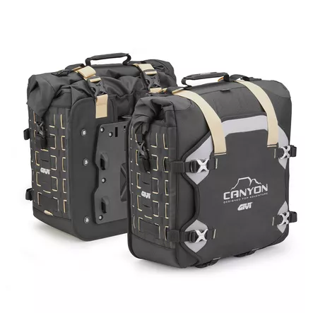 Givi /Set Saddle Bags Waterpr. 35Lt Gravel-T - Moottoripyörän satulalaukut - D524785 - 1