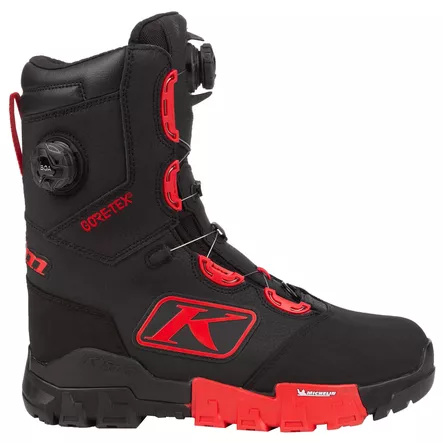 Klim Adrenaline Pro S GTX BOA Boot Black - Fiery Red - Kelkkakengät - 133365 - 2