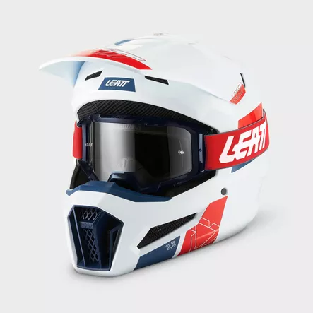 Leatt Kypärä Kit Moto 3.5 Valkoinen - Offroad-kypärät - D554945 - 1