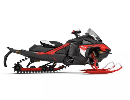 Lynx 27 Rave RE 3300 600RR E-Tec 41mm Cobra Viper Red / Black - Lynx moottorikelkka 2027 -mallisto - 144325 - 2