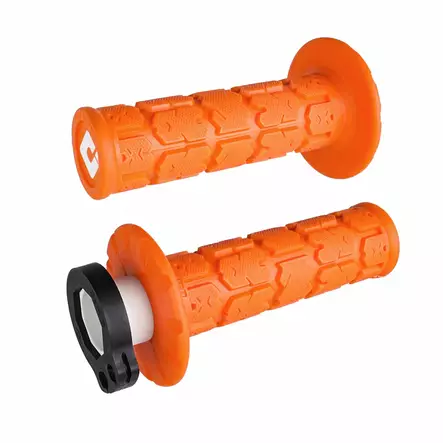 ODI ROGUE Off-Road Lock-On Grip Set Orange - Moottoripyörän kahvakumit - D509905 - 1