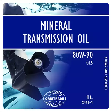 Orbitrade Gear oil mineral 80W-90 210L - Marineöljyt & lisäaineet - D332515 - 1