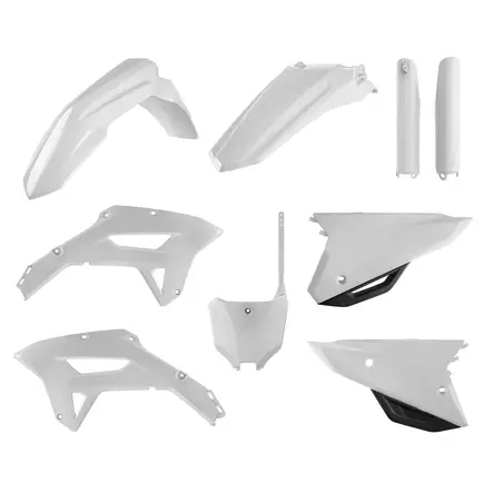 Polisport Plastic Kit Honda CRF450RX(21-24) CRF250RX 22-24 White (1) - Moottoripyörän muovisarjat - D417305 - 1