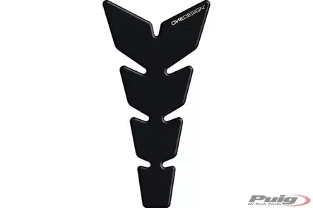 Puig Tank Pad Leather C/Black - Moottoripyörän tankinsuojat - D302345 - 1