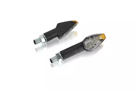 Puig Turn Light Peak Short Black Leds Homologated - Moottoripyörän vilkut - D298035 - 1