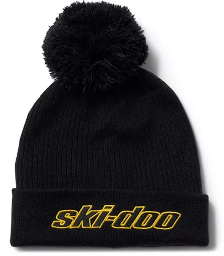 Ski-Doo Unisex Pom-Pom Beanie Black - Ski-Doo Vapaa-aika - 141535 - 1