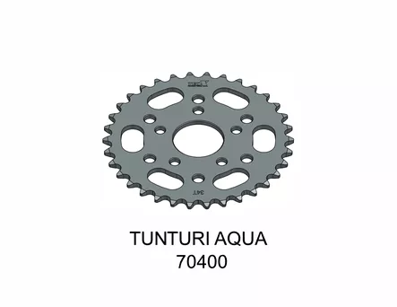 Tec-X Takaratas 34 hammasta (415) Tunturi Aqua SuperSport Break / Helkama AX - Mopon Takarattaat - D479825 - 2
