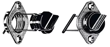 Tyhjennystulppa 35mm kromattu messinki/nailon - Pohjatulpat - D124315 - 2