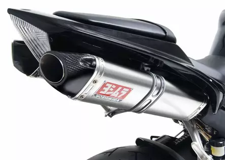 Yoshimura Slip-On Yamaha Yzf-R1 2007-08 Street Trc So Ss-Ss-Cf Dual - Moottoripyörän äänenvaimentimet - D334205 - 1