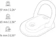 ABUS seinä/maa-ankkuri WBA75 Granit - Ankkurit - D275965 - 2
