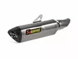 Akrapovic Slip-On Line (Titanium) Kawasaki Ninja 500 / Z500 2024-2024 - Moottoripyörän äänenvaimentimet - D526445 - 1