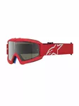 Alpinestars Ajolasit Vision Youth Vesta Punainen Fluo Kromi Peili Hopea - Offroad ajolasit - D544005 - 1