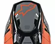 Alpinestars Lippa S-M8 - TRIPLE Harmaa - Offroad kypärien lipat - D271545 - 1