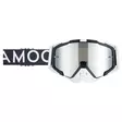 AMOQ Aster Crossilasit Black-White - Silver Mirror - Offroad ajolasit - D434055 - 1