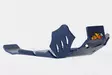 AXP Xtrem HDPE Skid Plate Blue Husqvarna TE250i/TE300i 18-20 - Moottoripyörän pohjapanssarit - D343095 - 1