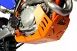 AXP Xtrem HDPE Skid Plate Orange KTM450/500EXC-F 17-23 - Moottoripyörän pohjapanssarit - D268905 - 1