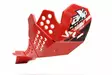 AXP Xtrem HDPE Skid Plate Red Honda CRF450R/RX / CRF400RX / CRF250R/RX - Moottoripyörän pohjapanssarit - D343065 - 1