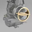 BOYESEN Power Wing CR/KX/RM/YZ125CR250 01-07 - Moottoripyörän kaasuttimen muut osat - D228555 - 1