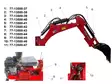 Bronco Hydrauliletku Kauha etummainen 77-13500 - Mönkijän kaivuulaitteet - D458235 - 1