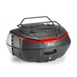 Givi Black Metal Rack For Topcase V49 Air - Moottoripyörän laukkujen tarvikkeet - D535645 - 1