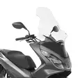 Givi Specific screen transparent 81.5 x 55 cm (H x W) HONDA PCX 125-150 14 - Moottoripyörän tuulisuojat - D192505 - 1
