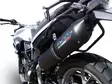 GPR Bmw F 700 Gs 2016/18 e4 EC-Approv. slip-on exhaust Furore Evo4 Nero - Moottoripyörän äänenvaimentimet - D426025 - 6