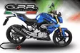 GPR Bmw G 310 R 2017/20 e4 EC-Approv. full line exhaust catalized Furore Evo4 Ne - Moottoripyörän pakoputkistot - D423615 - 4