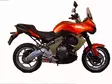 GPR Kawasaki Versys 650 2006/14 EC-Approv. slip-on exhaust Gpe Ann. Titaium - Moottoripyörän äänenvaimentimet - D427615 - 11