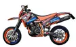 GPR Ktm Lc4 640 End-Adv-SM Nov. 2003/06 EC-Approv. slip-on exhaust Furore Nero - Moottoripyörän äänenvaimentimet - D428055 - 10