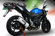 GPR Suzuki Sv 650 A 2016/20 e4 EC-Approv. slip-on exhaust Albus Evo4 - Moottoripyörän äänenvaimentimet - D426715 - 5