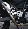 GPR Yamaha Xt 660 X-R 2004/14 Pair EC-Approv. slip-on exhaust Furore Nero - Moottoripyörän äänenvaimentimet - D423115 - 8