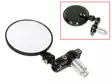 Hyper Bar End Peili Musta - Moottoripyörän peilit - D434765 - 1